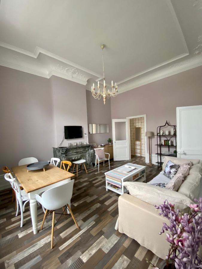 Grand Appartement De Style Haussmannien Boulogne-sur-Mer Exterior photo
